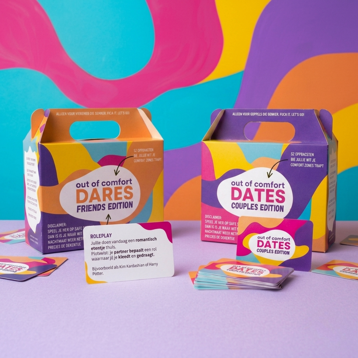 Out of Comfort belevenisboxen