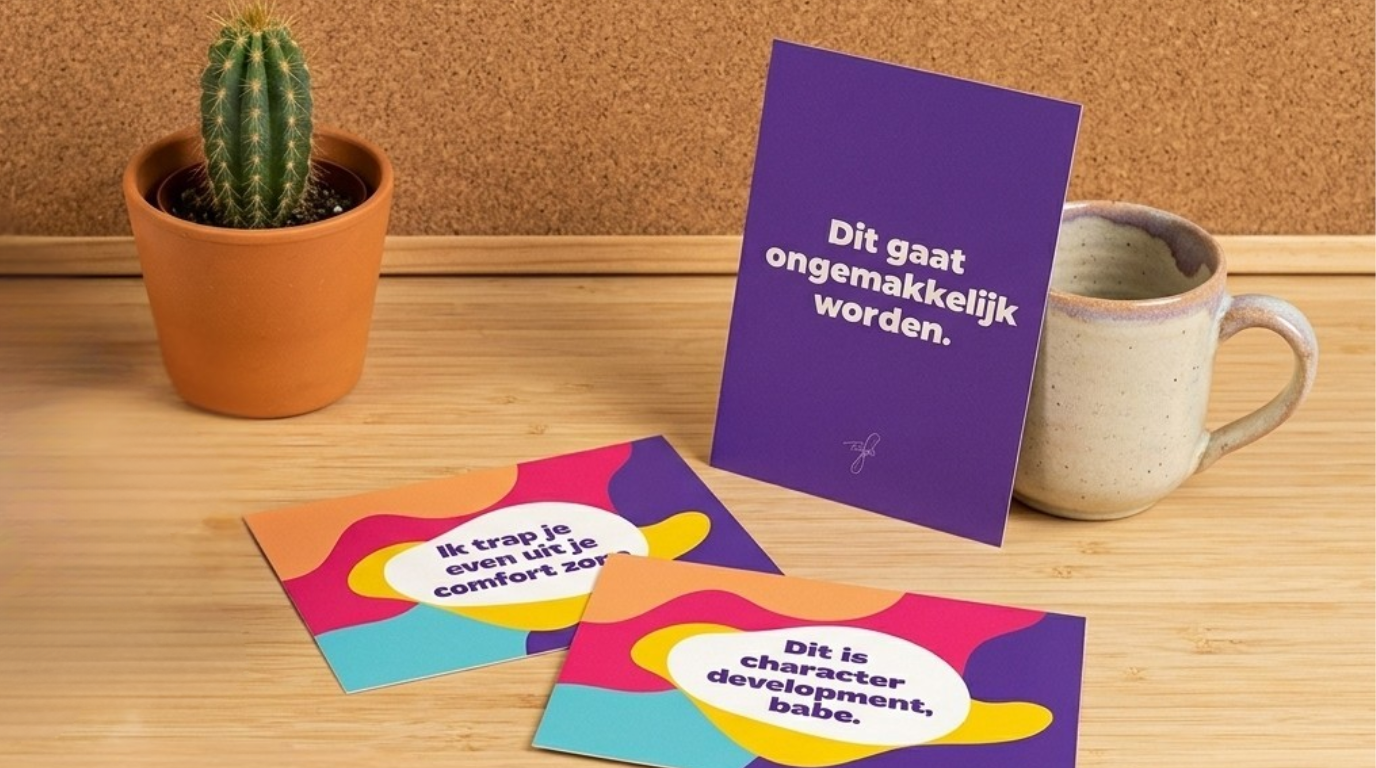Originele en grappige wenskaarten uit de extra's collectie van Trustfall